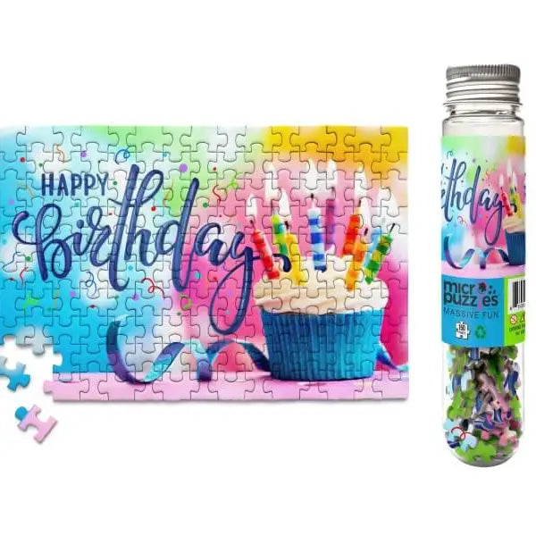 Puzzle - Happy Birthday Cupcake
