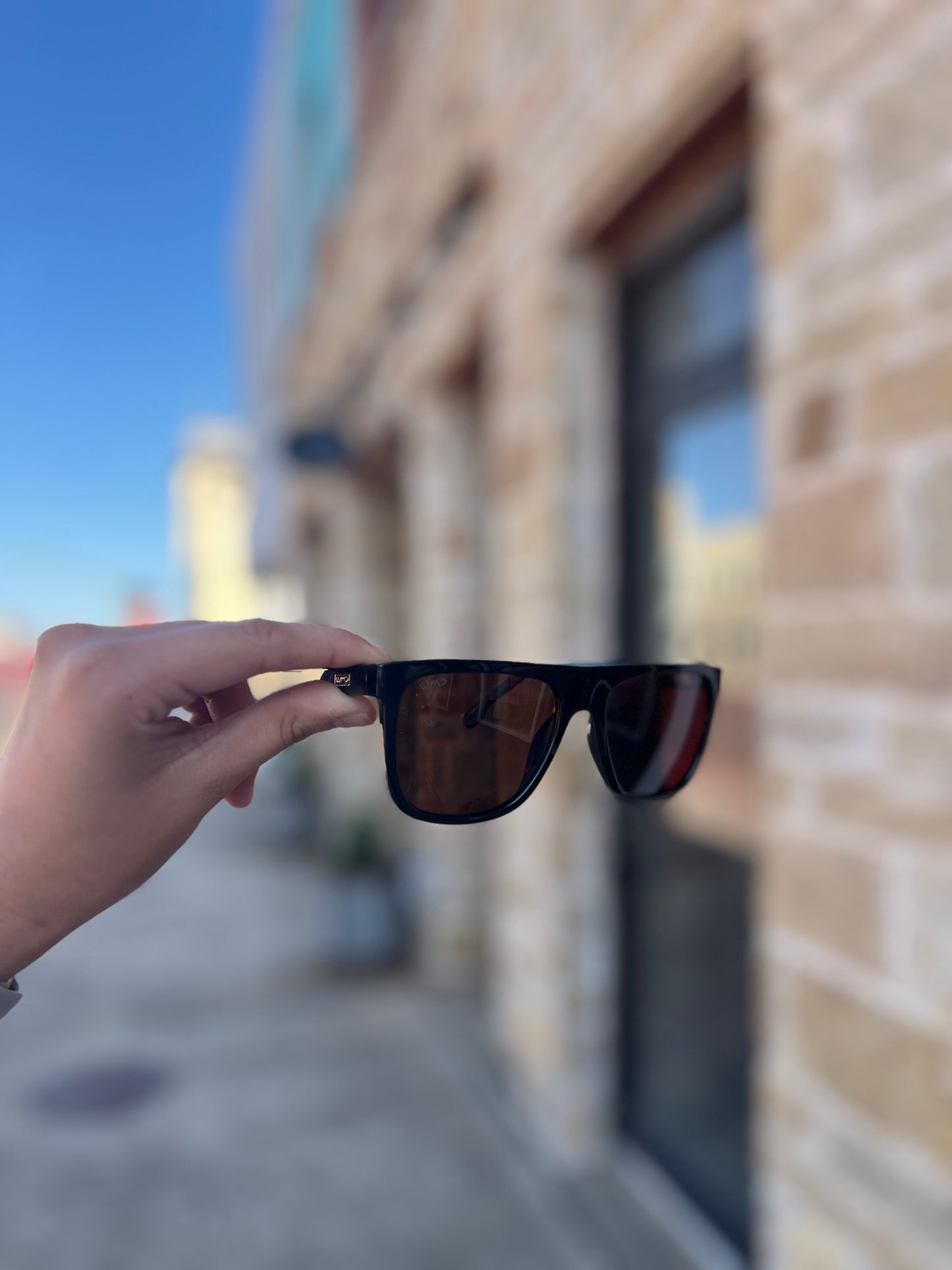 Dallas Men's Polarized Square Sunglasses
