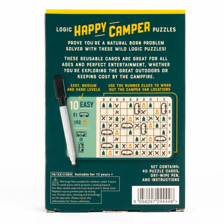 Happy Camper Logic Puzzles