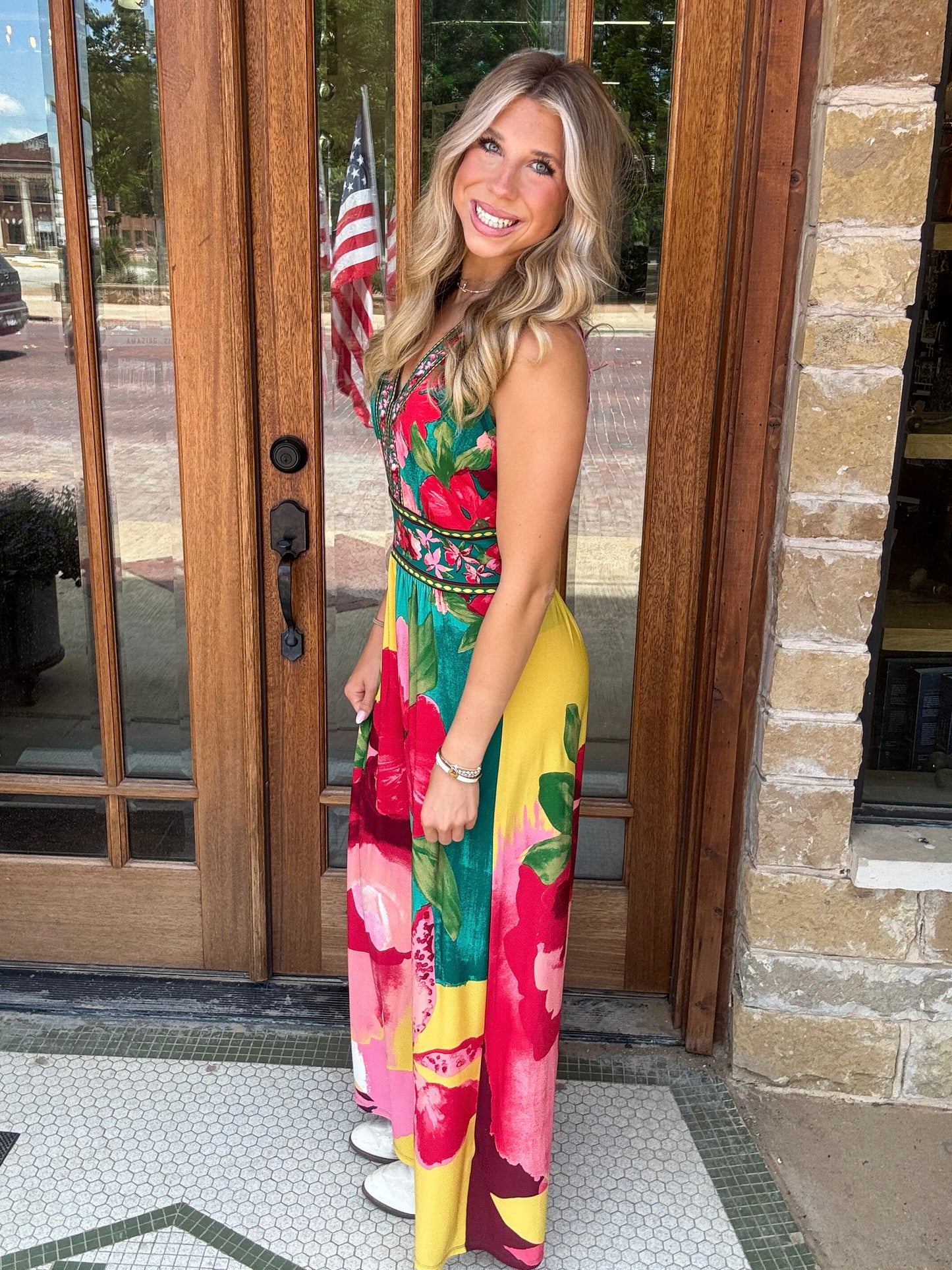 Dress - Tropical Bloom Maxi