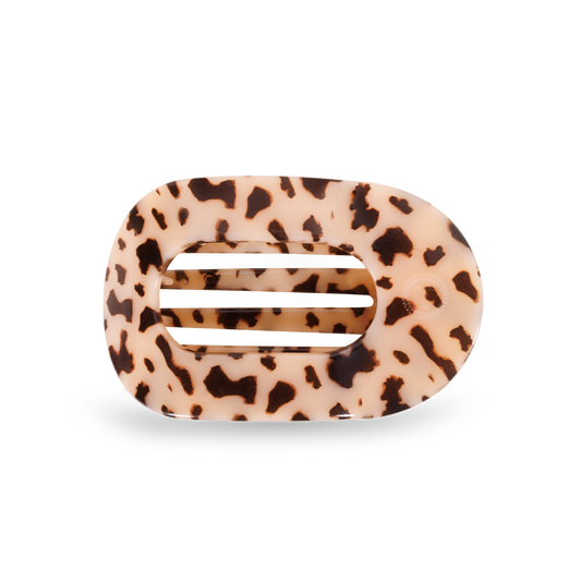 Teleties | Round Flat Medium Blonde Tortoise Hair Clip