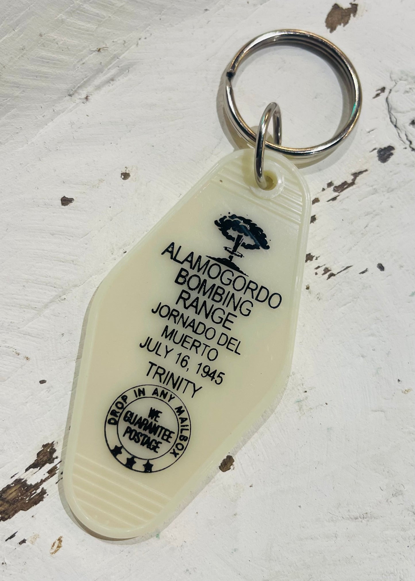 Keychain | The 3 Sisters Design Motel Key Fob