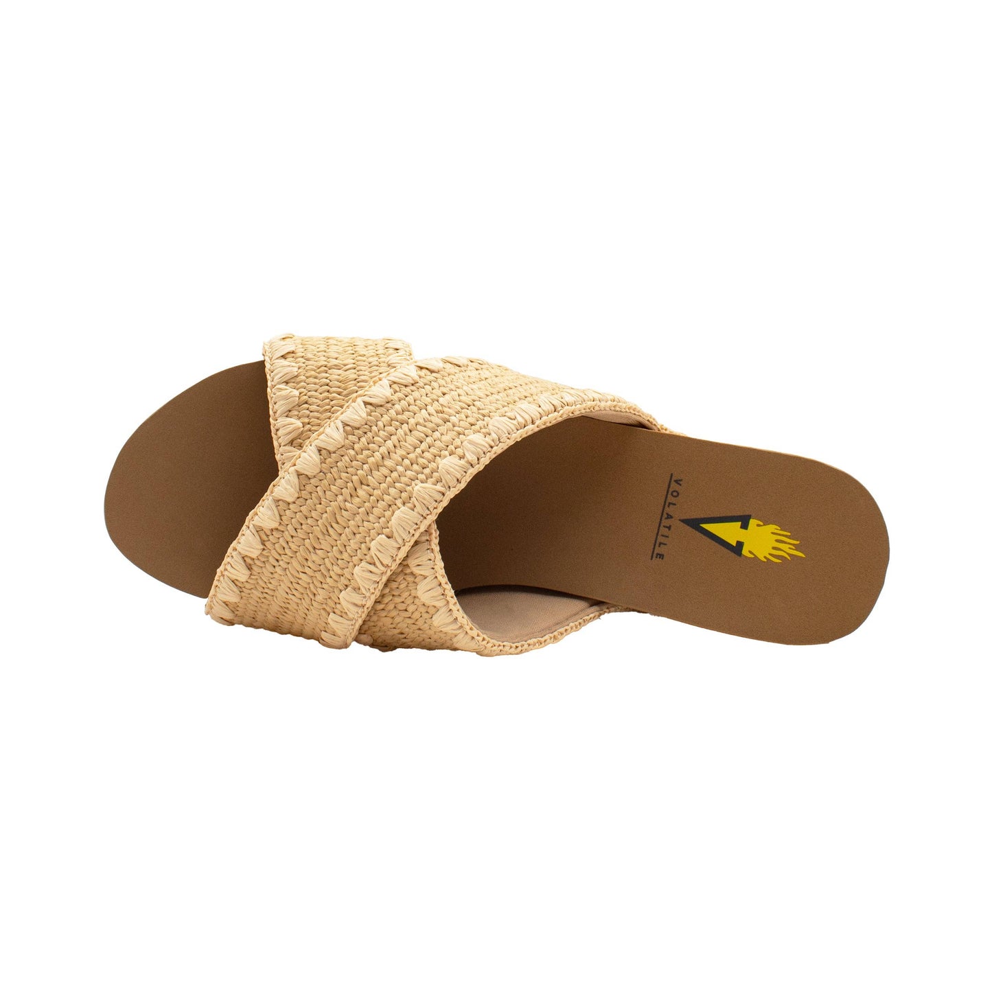 Antigua Natural Raffia Sandal