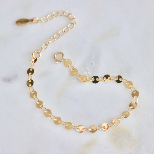 Jewelry | Bracelet Coin Chain Gold