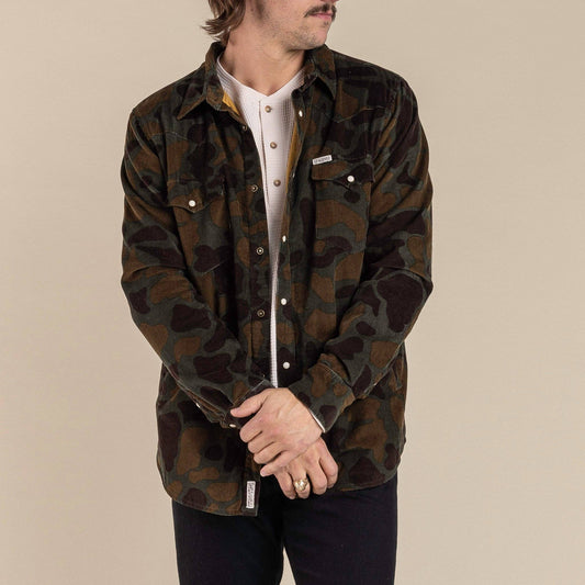 Men's | Sendero Desperado Shacket Woodland Camo
