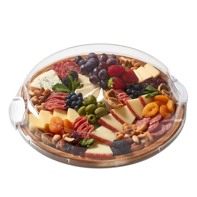 Housewares | Farberware Build-A-Board Cutting Board with Clear Locking Lid, 14 IN Round