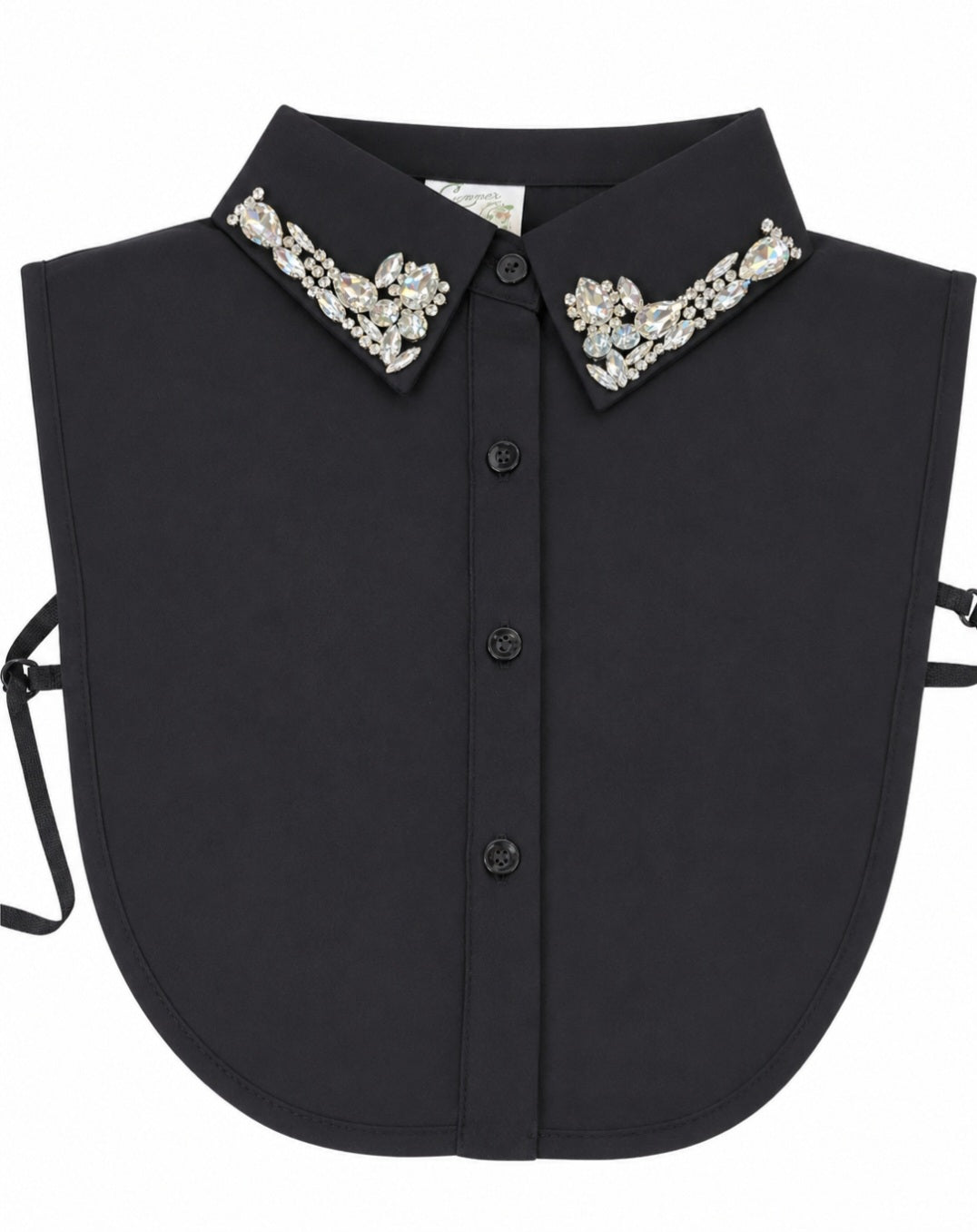 Collar - Rhinestone Embellished Detachable