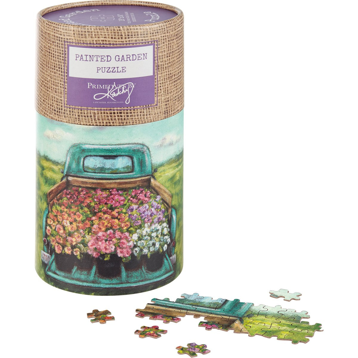 Games | Puzzle Truck Bed Flowers