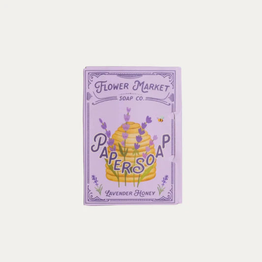 Bath | Lavender Honey Paper Soap