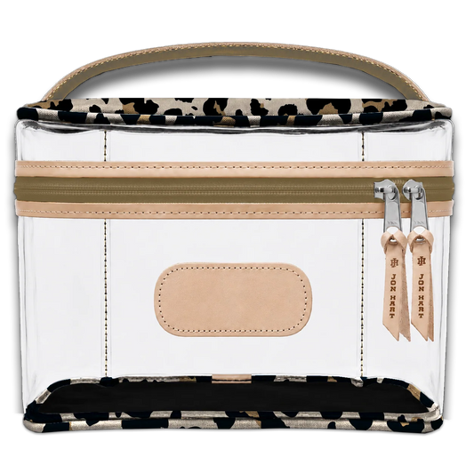 Jon Hart Clear Makeup Case