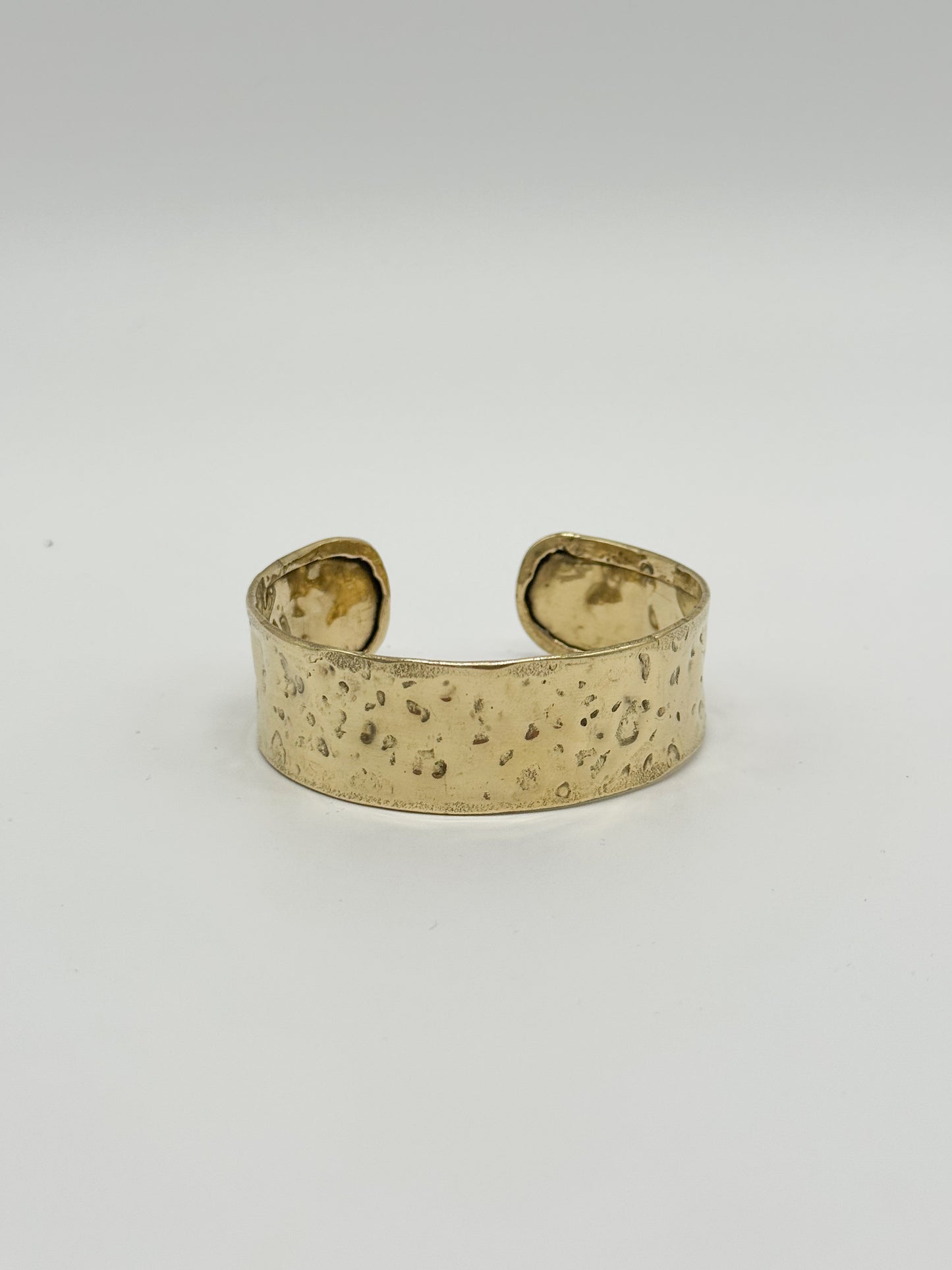 Jewelry | Bracelet Gold Textured Cuff