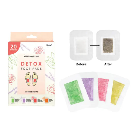 Beauty | Lindo Detoxifying Foot Pads Variety Pack