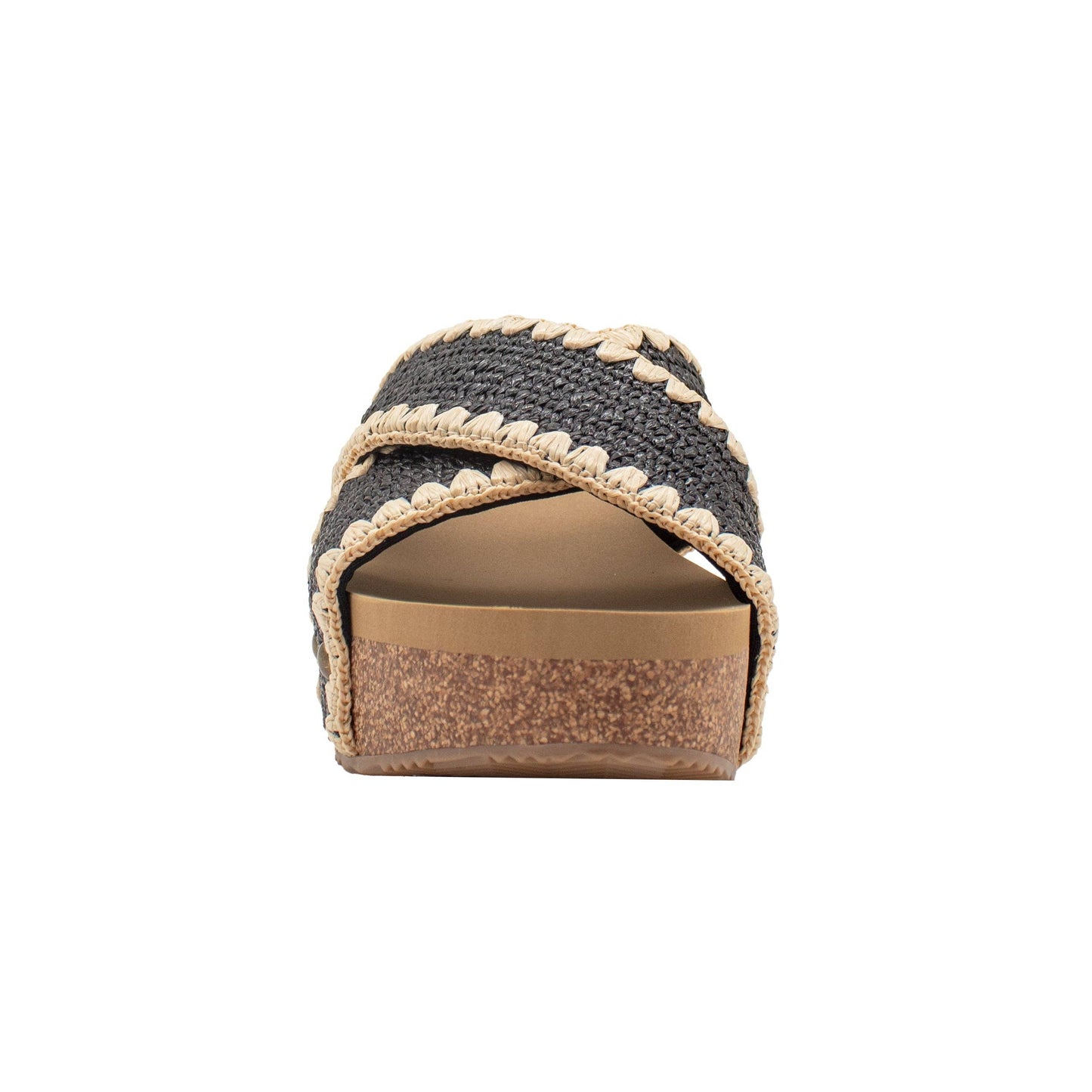 Antigua Natural Raffia Sandal