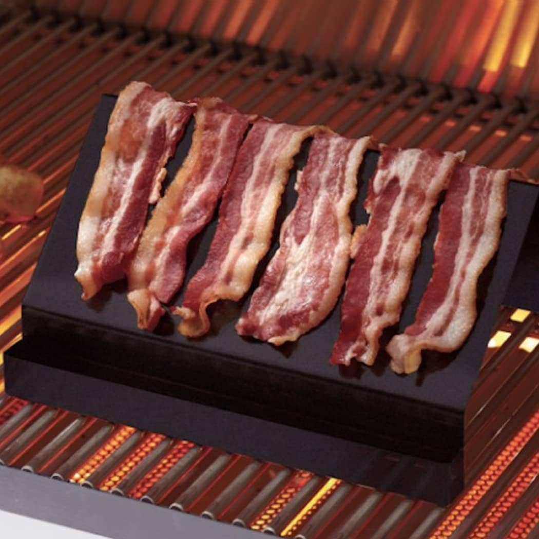 Home and Garden | Outset Bacon Grill Rack Nonstick, 8.5” X 10” x 5”