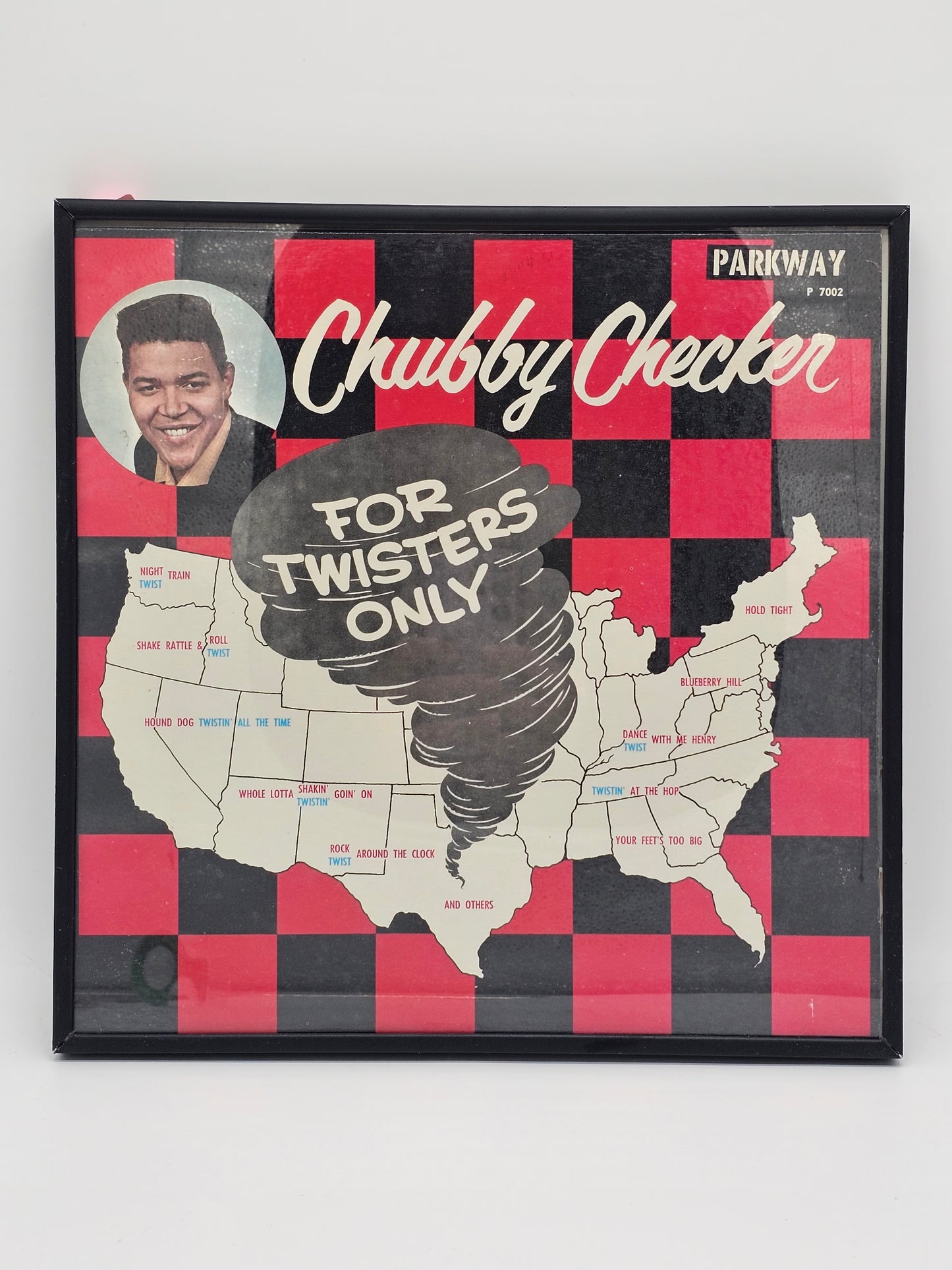 Collectibles | For Twisters Only Chubby Checkers Album Cover Framed