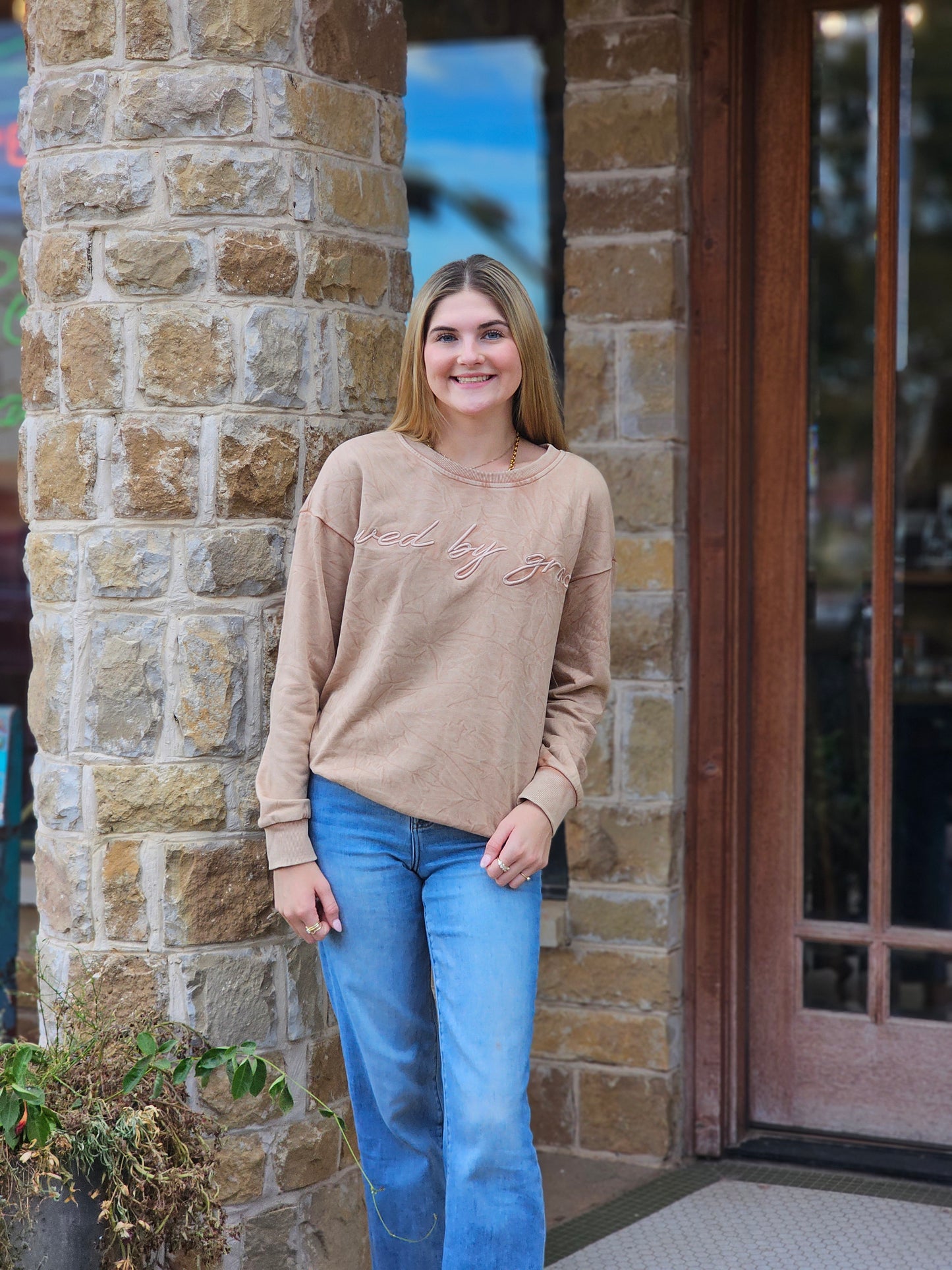 Tops | Sweater Saved By Grace