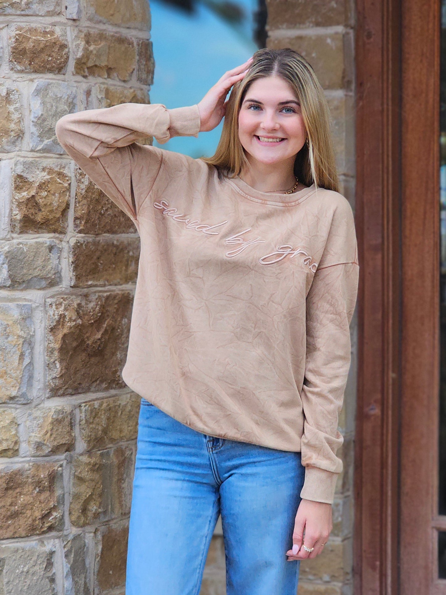 Tops | Sweater Saved By Grace