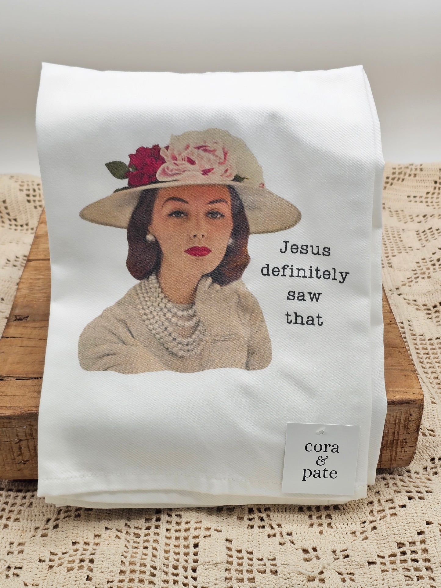 Jesus Saw That Hand Towel