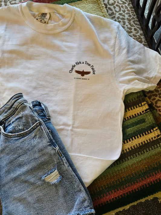 Charlie Kirk Fear No Evil Tee