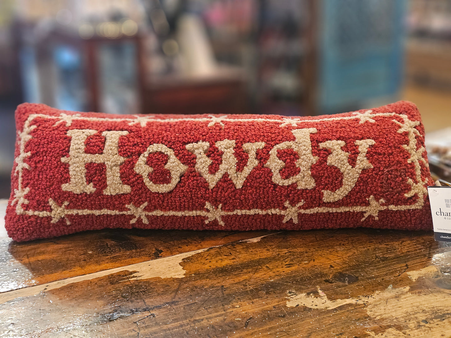 Throw Pillow - Howdy