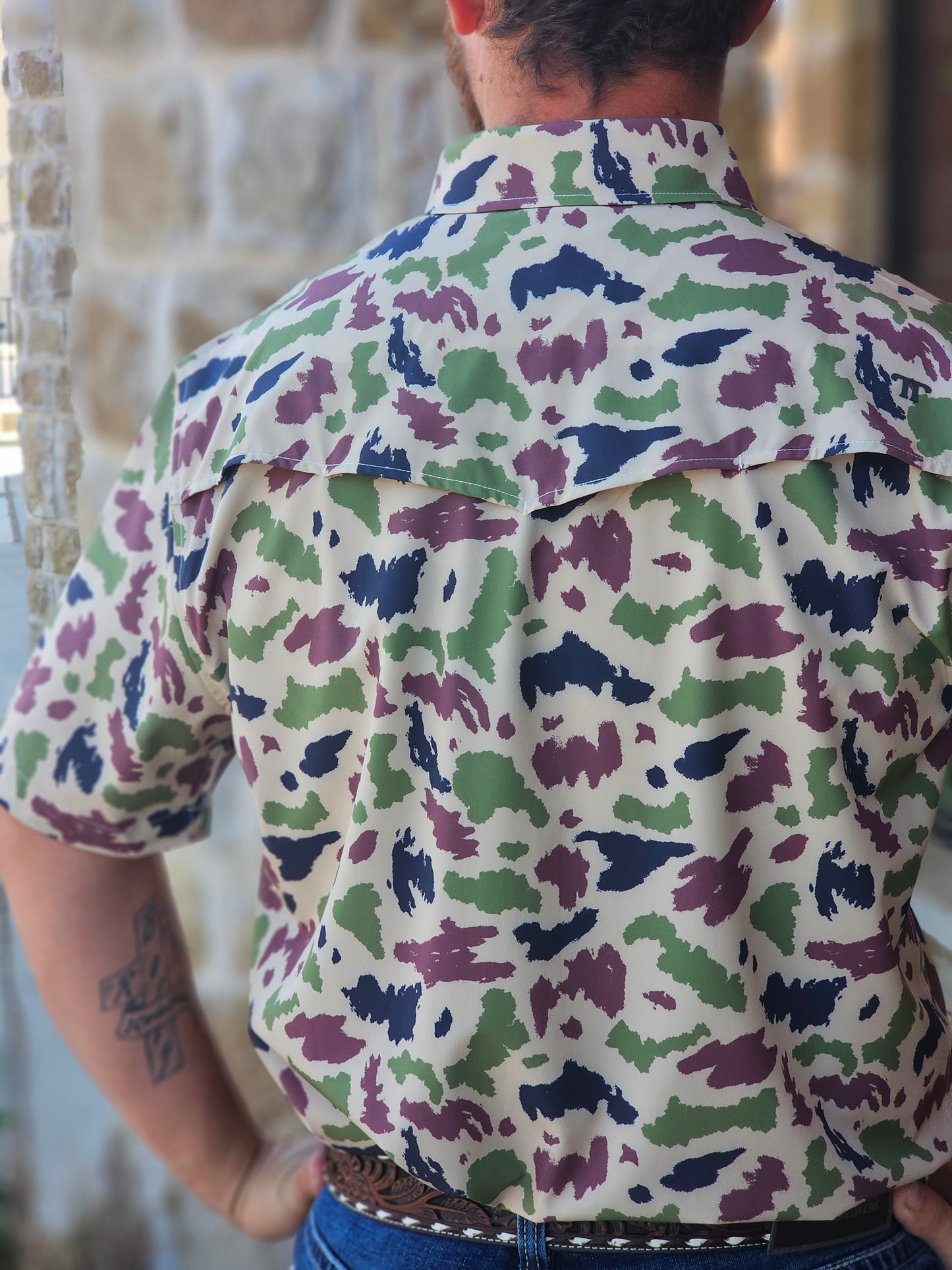 Snap Shirt - Camo Short Sleeve