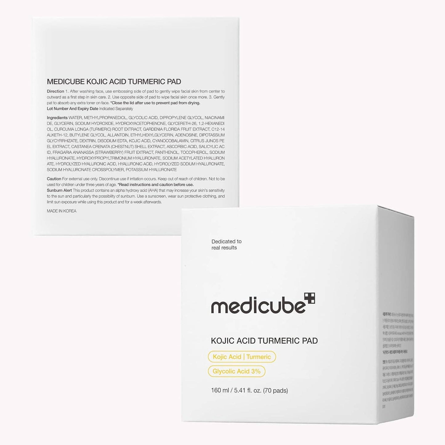 Pads - MEDICUBE Kojic Acid Turmeric Brightening