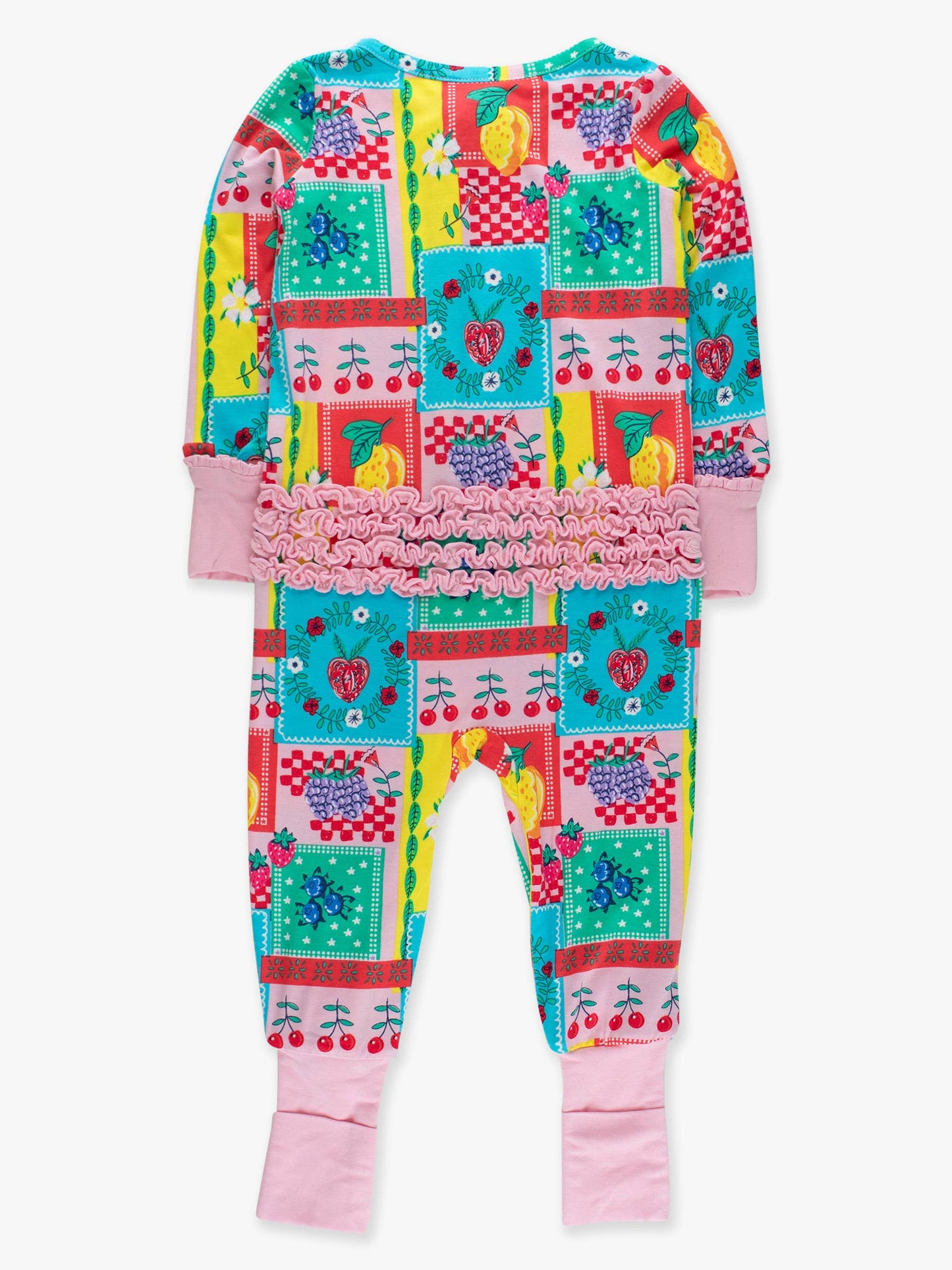 Baby Girls Picnic Party Footie Pajama