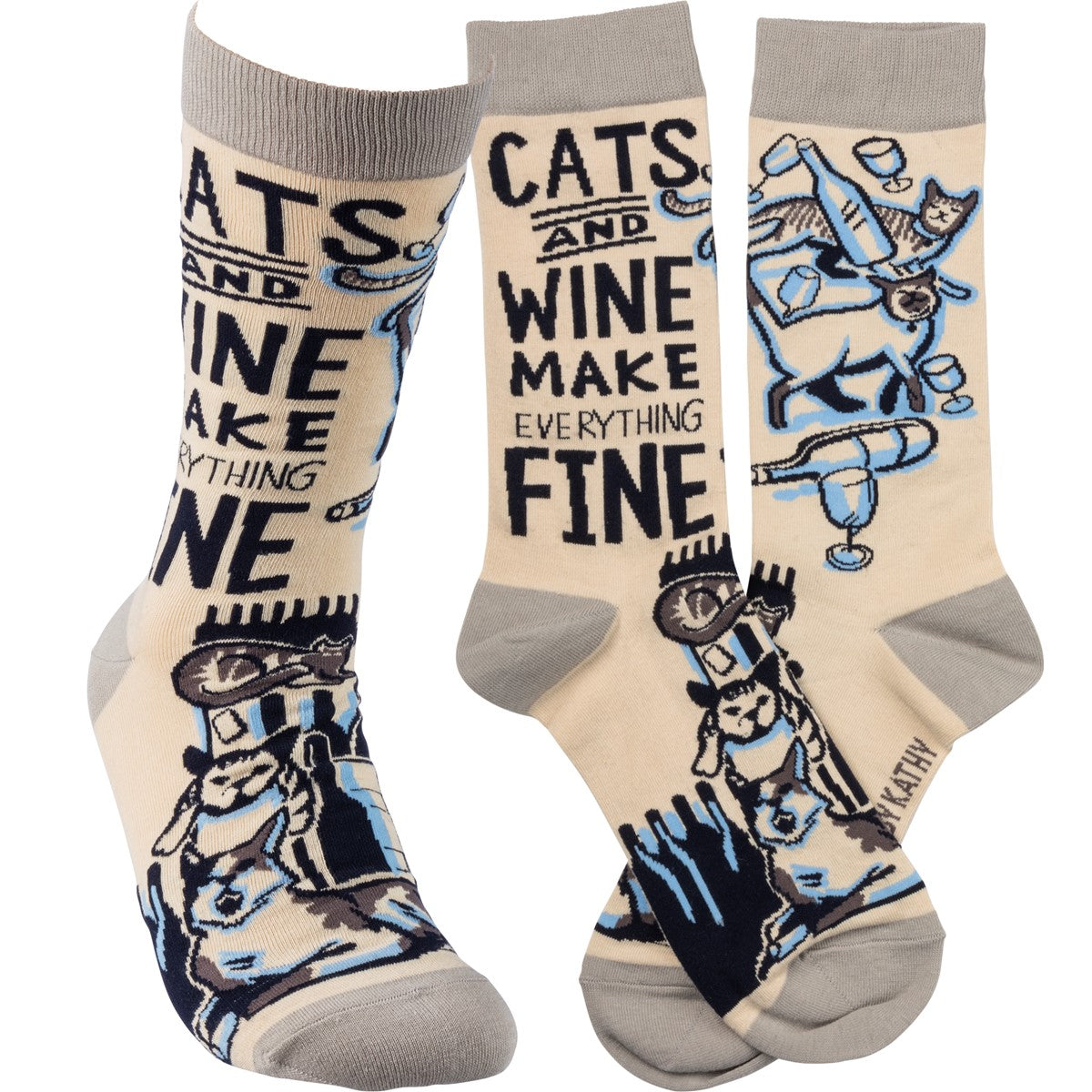 Socks | Cats & Wine