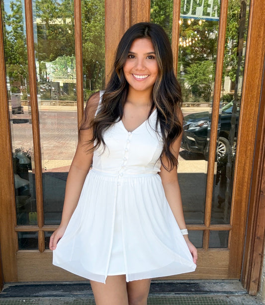 Romper Dress - Removeable Mesh Cover