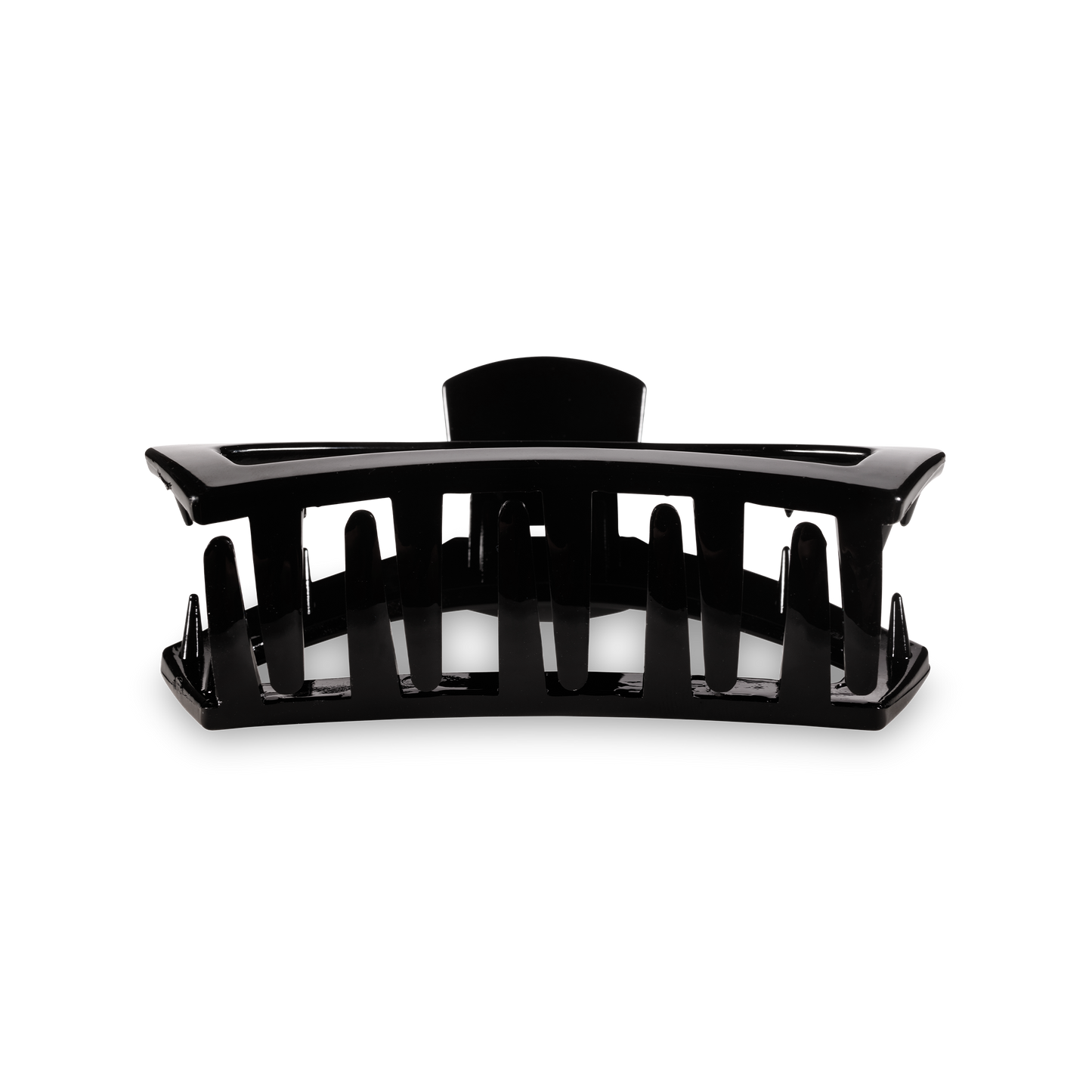 Teleties | Open Medium Jet Black Hair Clip