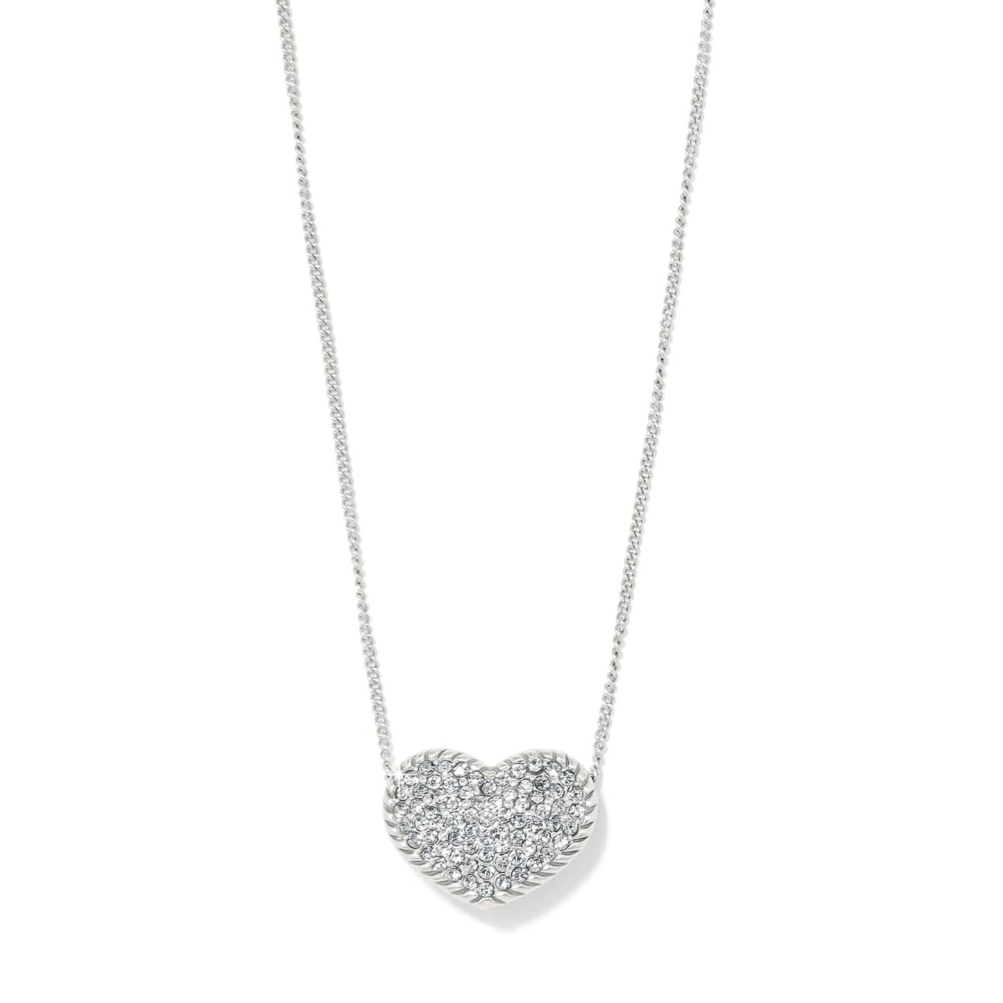 Jewelry | Brighton Necklace Illumina Celeste Heart Bold