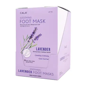 Beauty | Foot Mask Lavender 3 Pairs Soothing