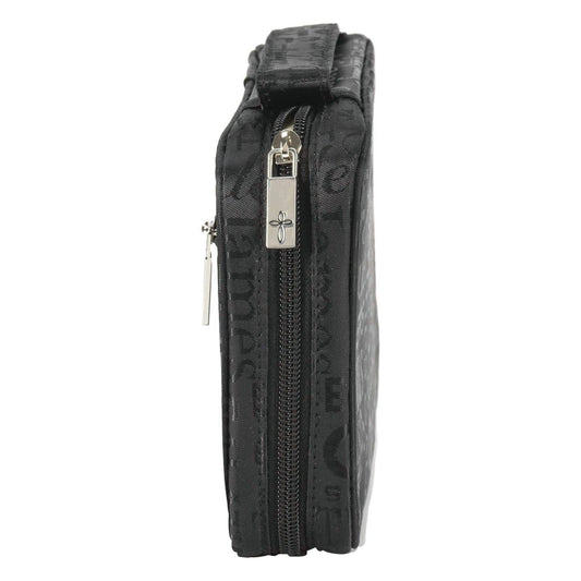 Bible Cover - White Dove Black Compact
