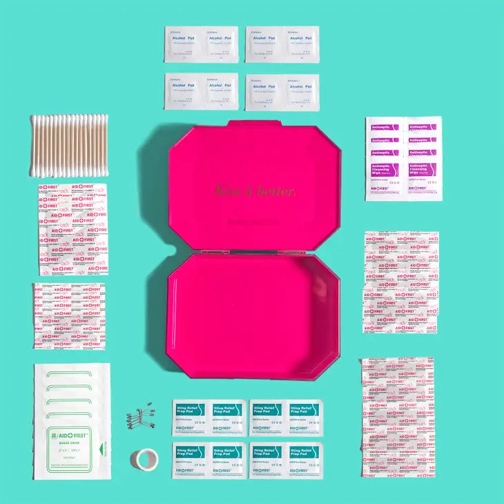Health | Metallic Rose Gold first Aid Kit