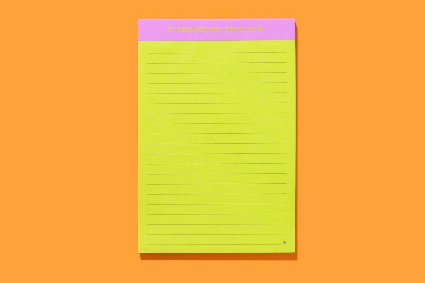 List Pad - Teacher Appreciation