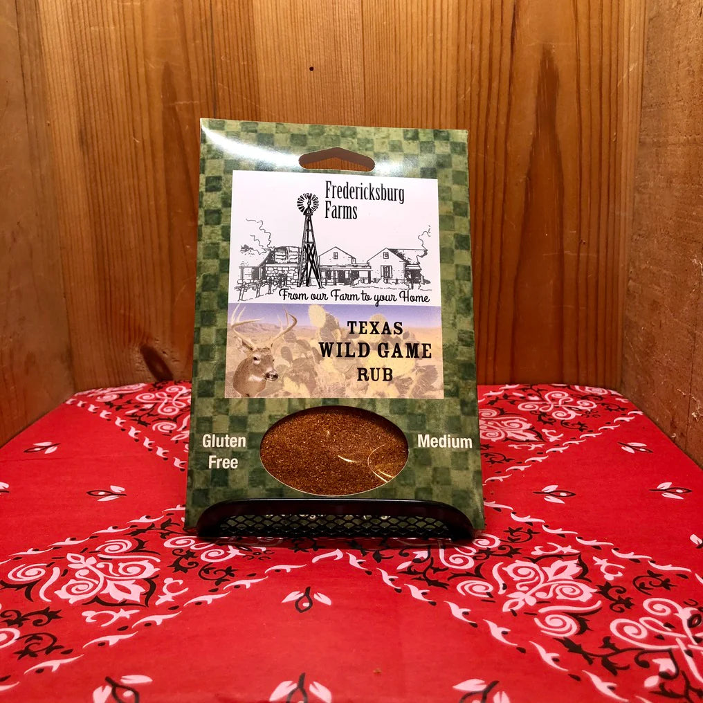 Pantry | Fredericksburg Farms Texas Wild Game Rub (Gluten Free)