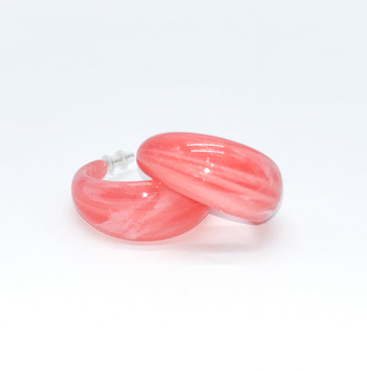 Jewelry | Earrings Pink Vintage Geometric Acrylic