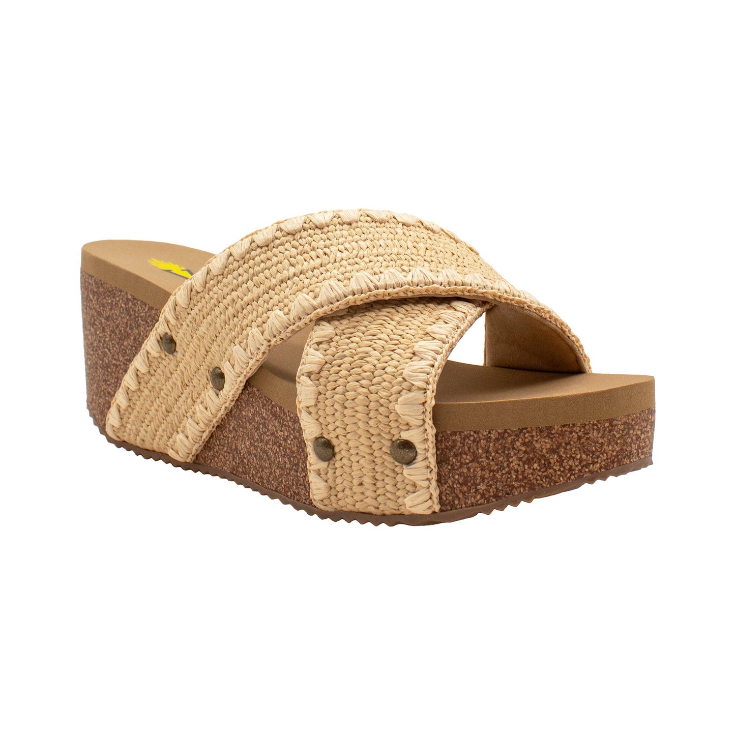 Antigua Natural Raffia Sandal