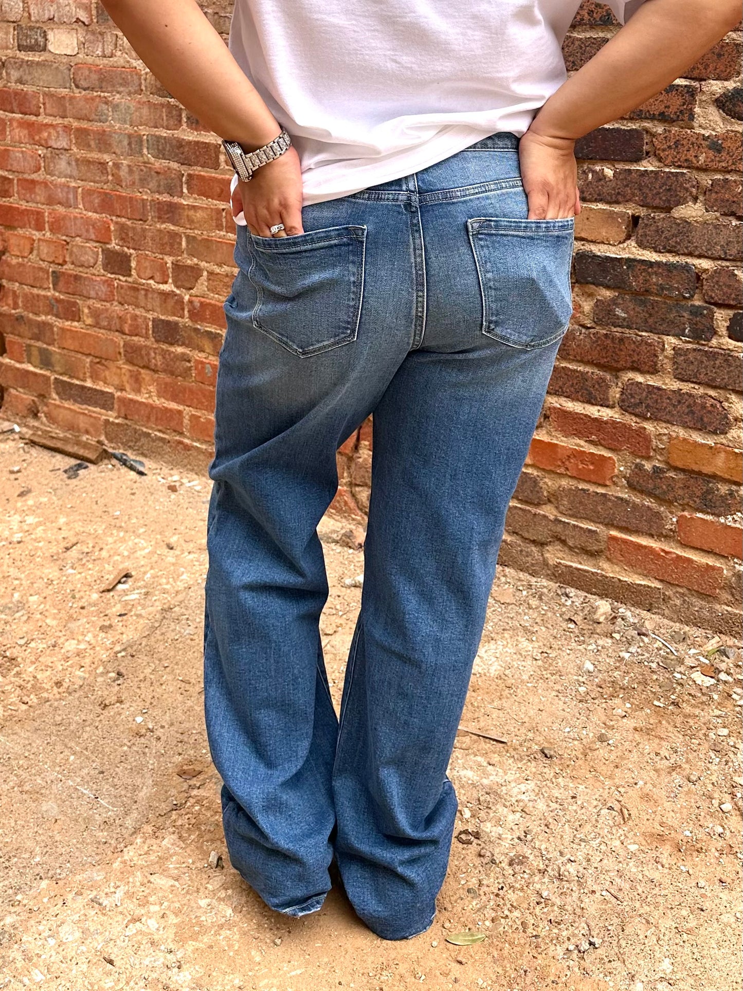 Bottoms | KanCan Jeans Celine Medium Ultra High Rise Comfort 90's Flare