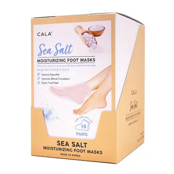 Beauty | Foot Mask Sea Salt 3 Pairs Moisturizing