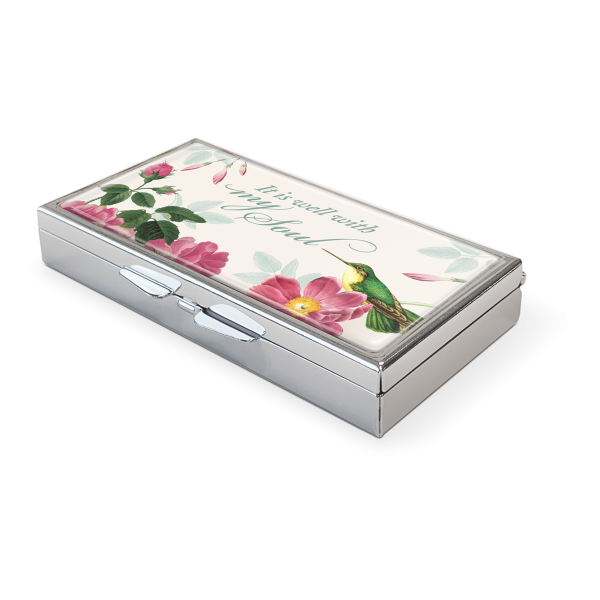 Health and Beauty | Pill Box Punch Studio Hummingbird