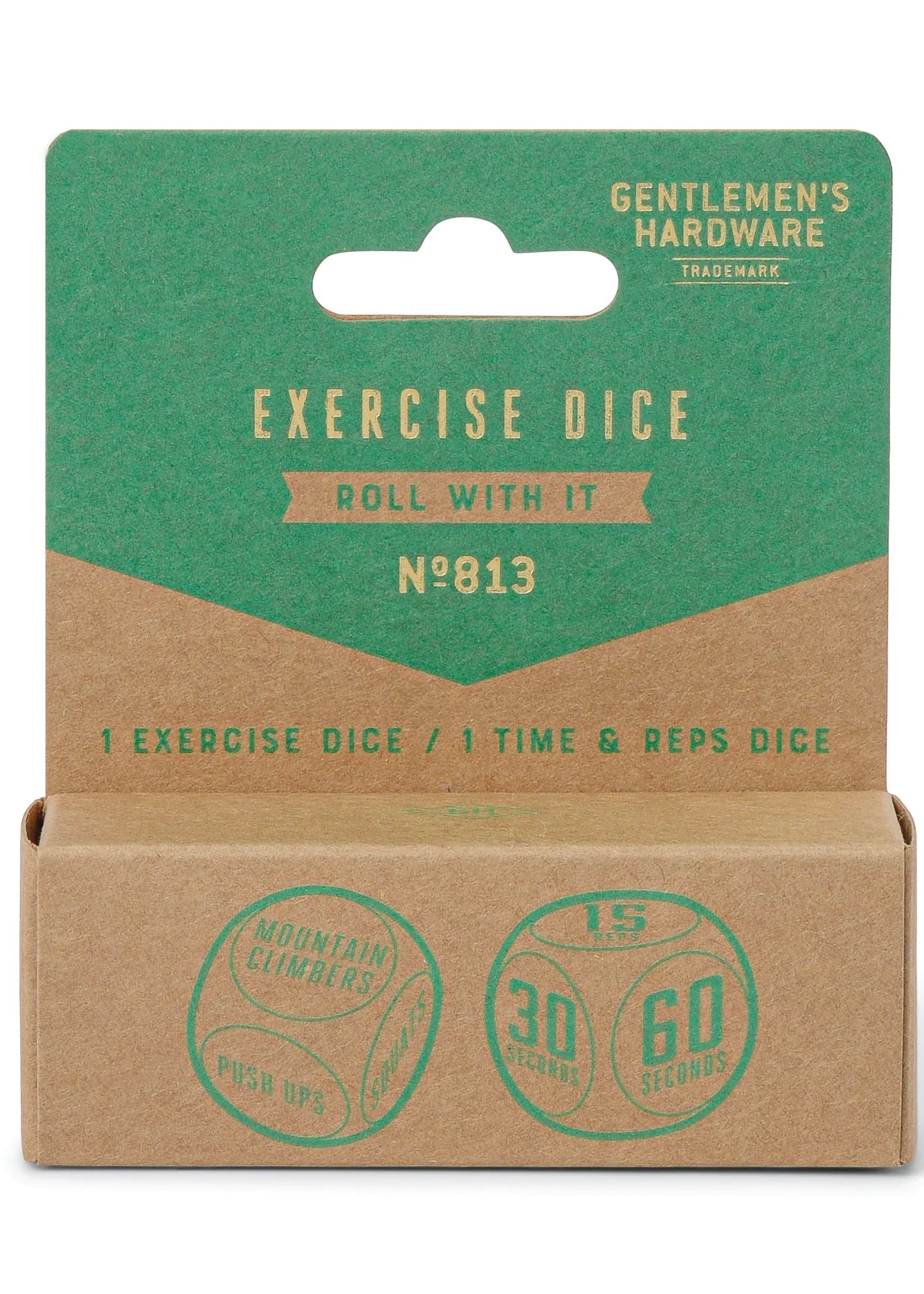 Game | Gentlemen's Hardware Exercise Dice (Set of 2)