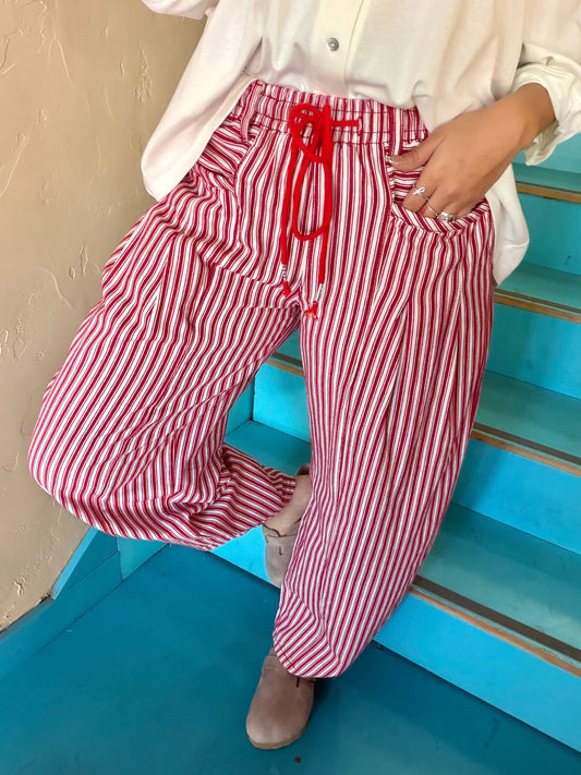 Pants - Peppermint Stripe