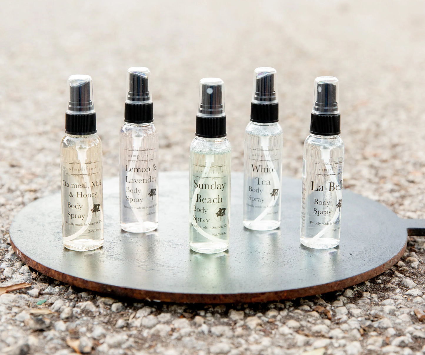 Body Spray - Simplified Oatmeal, Milk & Honey 2 oz