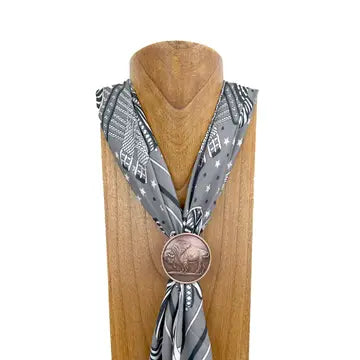Jewelry | Slide Copper Metal With Buffalo
