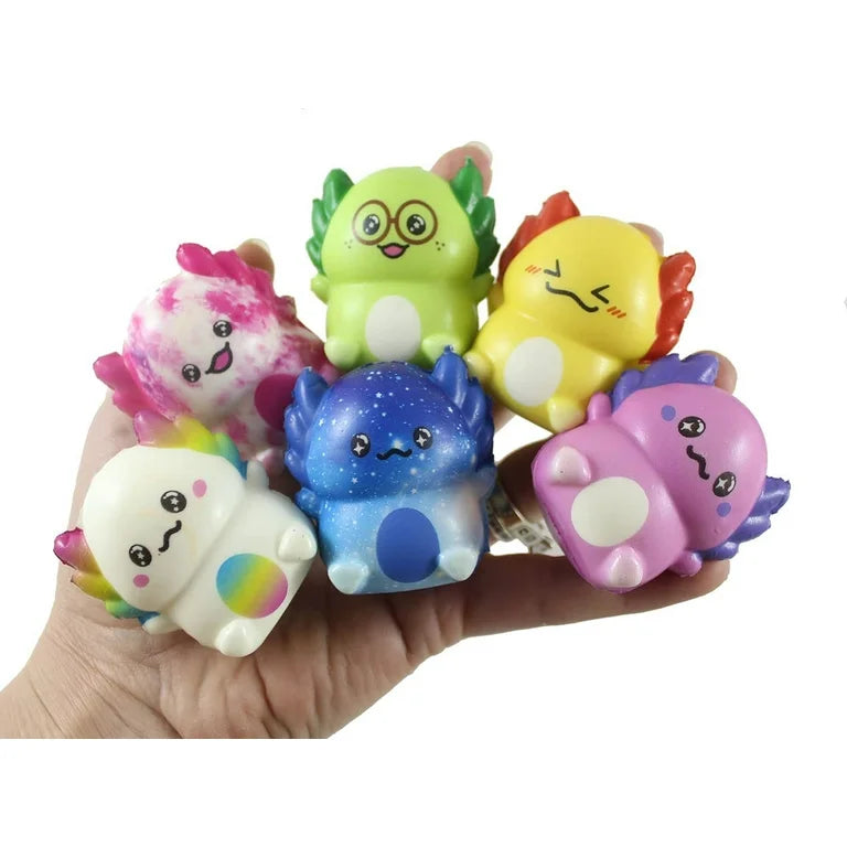 Squishy - 2" Axolotl Soft Assorted