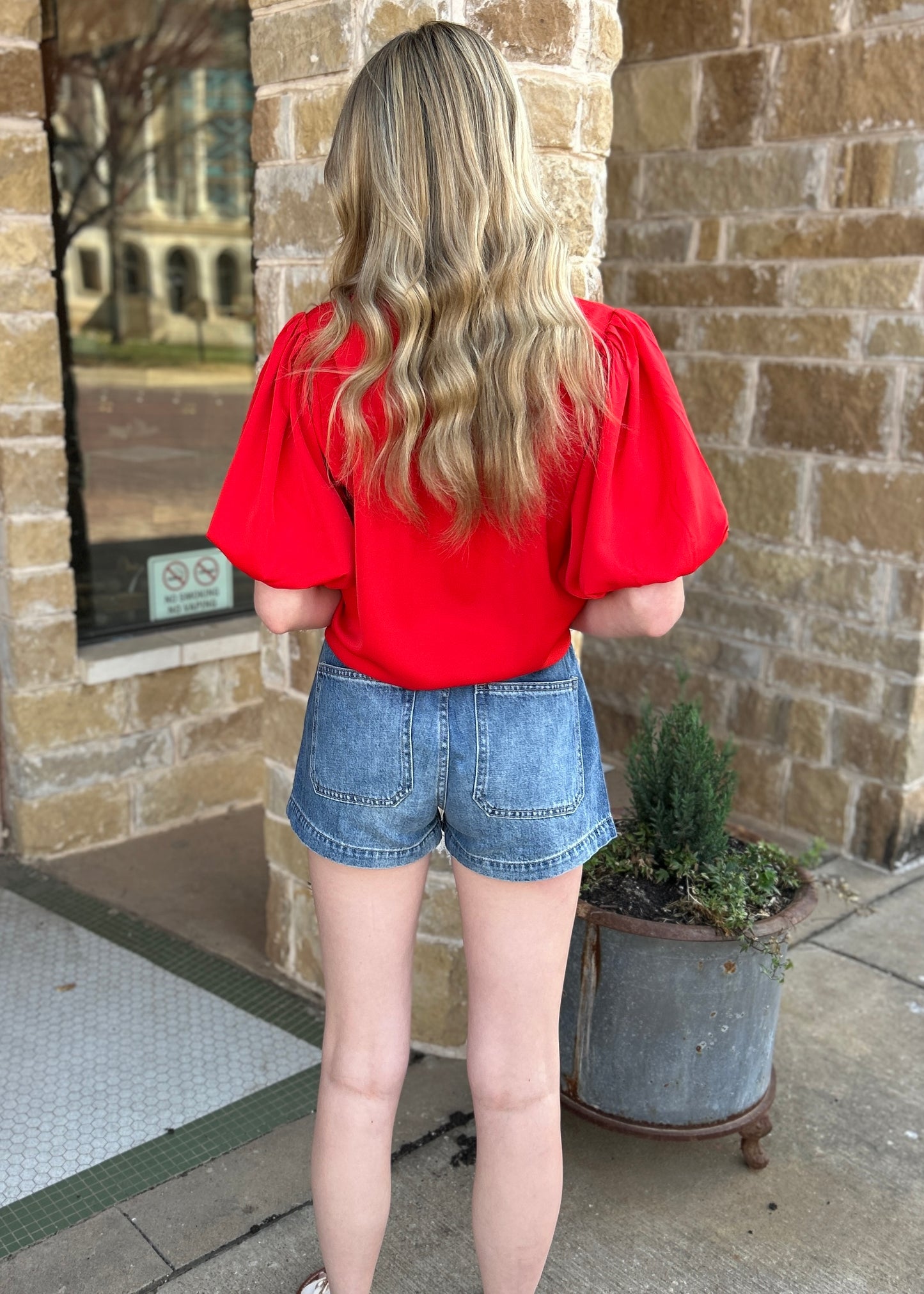 KanCan Maisy Ultra High Paper Bag Shorts