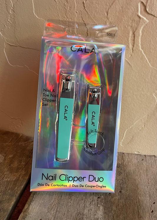Cala Soft Touch Clipper Duo Set