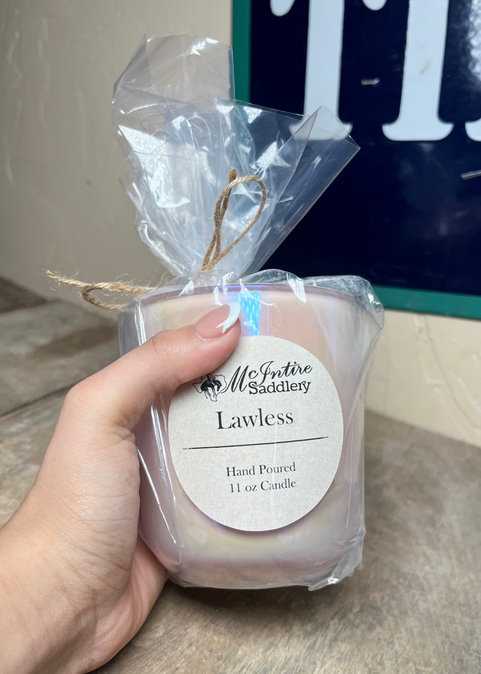 McIntire Saddlery Iridescent Candles