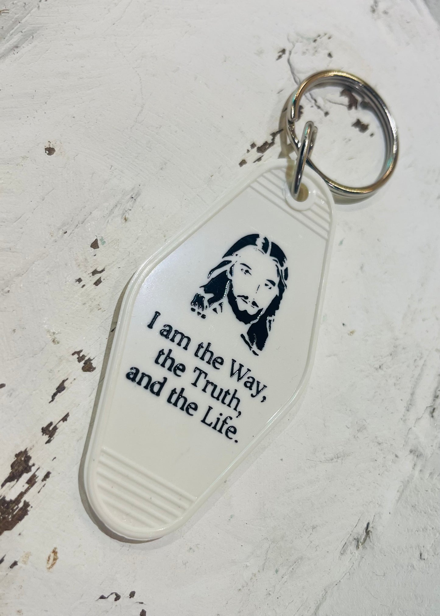 Keychain | The 3 Sisters Design Motel Key Fob